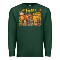 Sports Green Fall Basics Premium Sweatshirt - CowhideDigitalArt