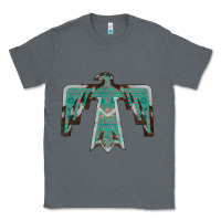 Charcoal Heather Cowhide Aztec Thunderbird Classic Tee - Bettercallsaul