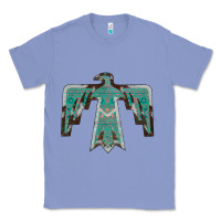Colony Blue Cowhide Aztec Thunderbird Classic Tee - Bettercallsaul