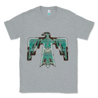 Heather Grey Cowhide Aztec Thunderbird Classic Tee - Bettercallsaul
