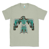 Matcha Cowhide Aztec Thunderbird Classic Tee - Bettercallsaul