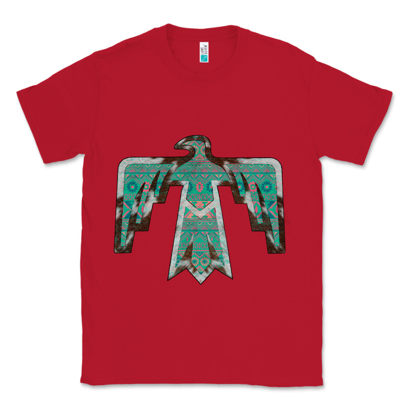 Cowhide Aztec Thunderbird Classic Tee by Bettercallsaul | Teevron