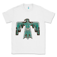White Cowhide Aztec Thunderbird Classic Tee - Bettercallsaul
