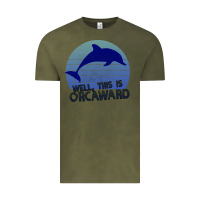 Vintage Olive Well This Is Orcaward Vintage Tee - Bettercallsaul
