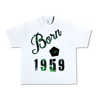 White Born In 1959 Urban Heavy Tee - Bettercallsaul