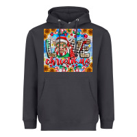 Smoke Love Christmas highland cow Heavyweight Hoodie - CowhideDigitalArt