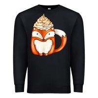 Black coffee cups animal Premium Sweatshirt - CowhideDigitalArt