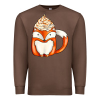 Chestnut coffee cups animal Premium Sweatshirt - CowhideDigitalArt