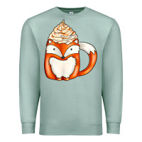 Seafoam coffee cups animal Premium Sweatshirt - CowhideDigitalArt