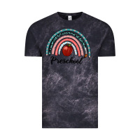Cloud Black preschool rainbow Vintage Tee - RanaPortraitStore