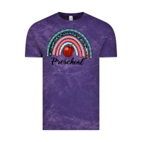 Cloud Purple preschool rainbow Vintage Tee - RanaPortraitStore