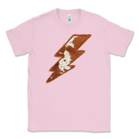Bubblegum Pink Cowhide Patterned Lightning Classic Tee - Bettercallsaul