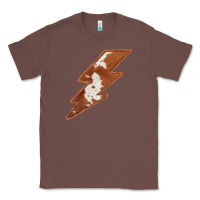 Chestnut Cowhide Patterned Lightning Classic Tee - Bettercallsaul