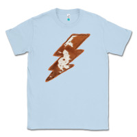 Dusty Blue Cowhide Patterned Lightning Classic Tee - Bettercallsaul