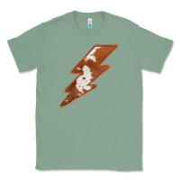 Sage Cowhide Patterned Lightning Classic Tee - Bettercallsaul