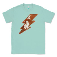 Seafoam Cowhide Patterned Lightning Classic Tee - Bettercallsaul