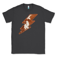 Smoke Cowhide Patterned Lightning Classic Tee - Bettercallsaul