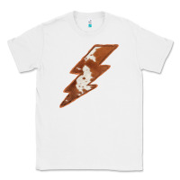 White Cowhide Patterned Lightning Classic Tee - Bettercallsaul