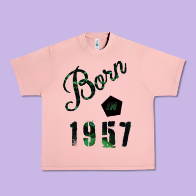 Born In 1957 Urban Heavy Tee Designed By Bettercallsaul