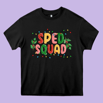 Sped Squad Heavy Core Tee Designed By Maliassmallbusiness
