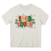 Cream sped squad Heavy Core Tee - MaliasSmallBusiness
