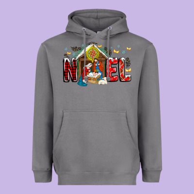 Noel Heavyweight Hoodie Designed By Cowhidedigitalart
