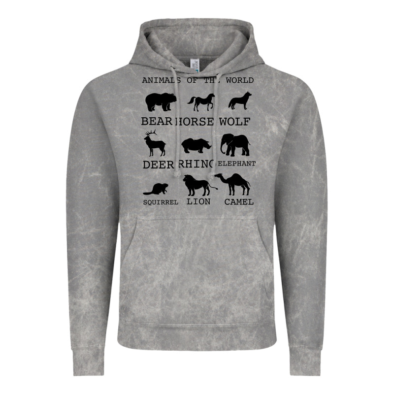 Anımals Of The World Vintage Hoodie by Bettercallsaul | Teevron