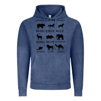 Vintage Denim Anımals Of The World Vintage Hoodie - Bettercallsaul