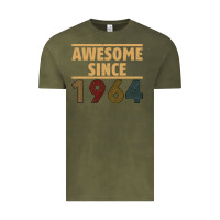 Vintage Olive Awesome Since 1964 Vintage Tee - Bettercallsaul