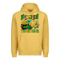 Antique Gold St. Patrick's Day better together Premium Hoodie - FaDigitalArtStudio