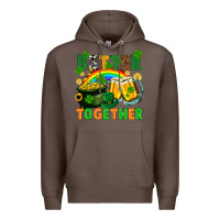 Coffee St. Patrick's Day better together Premium Hoodie - FaDigitalArtStudio