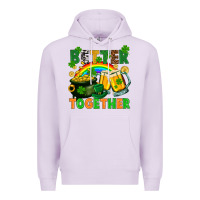 Lilac St. Patrick's Day better together Premium Hoodie - FaDigitalArtStudio