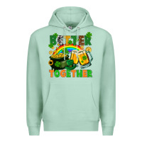 Seafoam St. Patrick's Day better together Premium Hoodie - FaDigitalArtStudio