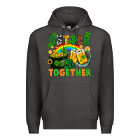 Smoke St. Patrick's Day better together Premium Hoodie - FaDigitalArtStudio