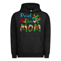 Pigment Black proud autism mom Urban Hoodie - Artiststas