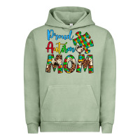 Pigment Oil Green proud autism mom Urban Hoodie - Artiststas