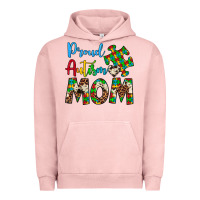 Pigment Salmon proud autism mom Urban Hoodie - Artiststas