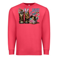 Cardinal Happy Easter Premium Sweatshirt - CowhideDigitalArt