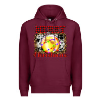Burgundy ornament merry christmas Premium Hoodie - RanaPortraitStore