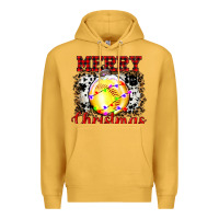 Mustard ornament merry christmas Premium Hoodie - RanaPortraitStore