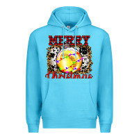 Ocean Blue ornament merry christmas Premium Hoodie - RanaPortraitStore