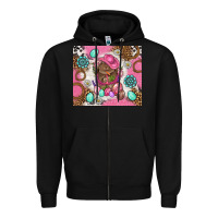 Black Cowboy Bunny Easter Tumbler Zipper Hoodie - BundleAndBundleShop