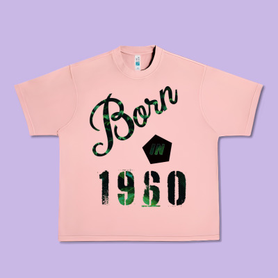 Born In 1960 Urban Heavy Tee Designed By Bettercallsaul
