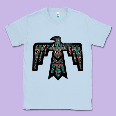 Black Aztec Thunderbird Classic Tee Designed By Bettercallsaul