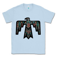 Dusty Blue Black Aztec Thunderbird Classic Tee - Bettercallsaul
