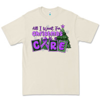 Bone all i want for christmas is a cure pancreatic canc Premium Tee - MaliasSmallBusiness