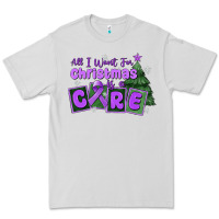 Dove Grey all i want for christmas is a cure pancreatic canc Premium Tee - MaliasSmallBusiness