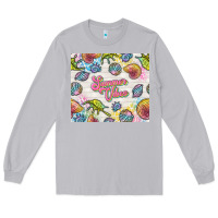 Moon Dust summer vibes with sea shells Long Sleeve Tee - TumblerDesignByShophia