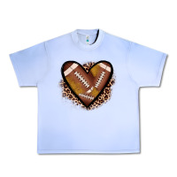 Grape Ice heart football Urban Heavy Tee - JahusDesignShop