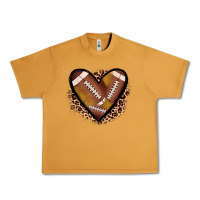 Peanut Butter heart football Urban Heavy Tee - JahusDesignShop